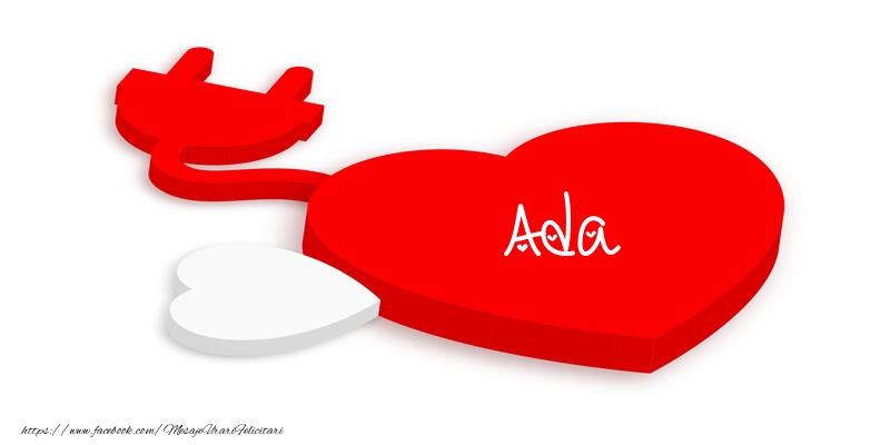 Felicitari de dragoste - Love Ada