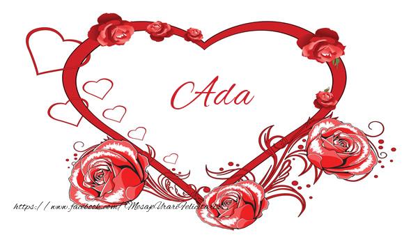 Felicitari de dragoste - Love  Ada