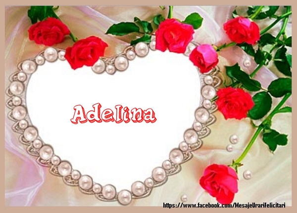 Felicitari de dragoste - Trandafiri | Te iubesc Adelina!