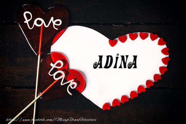 Felicitari de dragoste - Love Adina