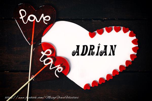 Felicitari de dragoste - I Love You | Love Adrian