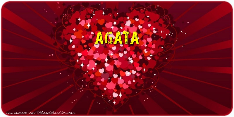 Felicitari de dragoste - ❤️❤️❤️ Inimioare | Agata