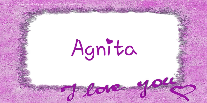 Felicitari de dragoste - Agnita I love you!
