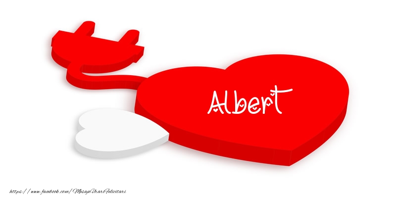 Felicitari de dragoste - Love Albert