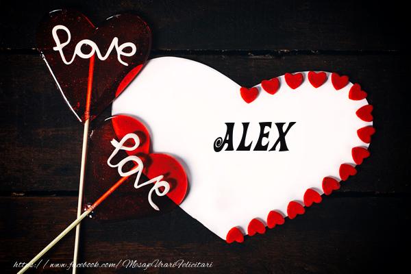 Felicitari de dragoste - I Love You | Love Alex