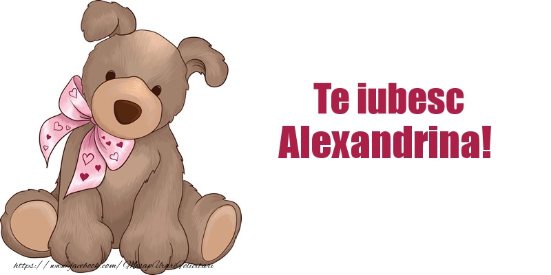 Felicitari de dragoste - Animație | Te iubesc Alexandrina!