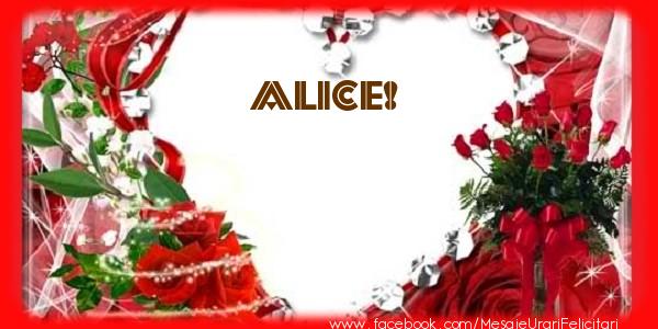 Felicitari de dragoste - Love Alice!