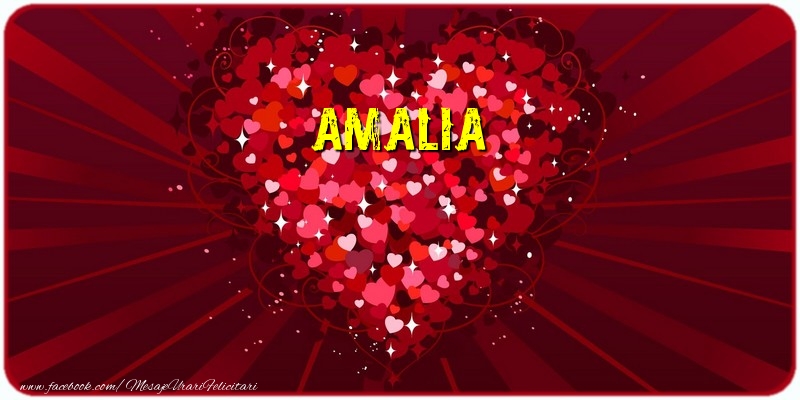 te iubesc amalia Amalia