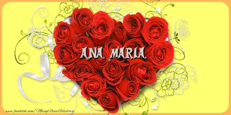 Felicitari de dragoste - Ana Maria