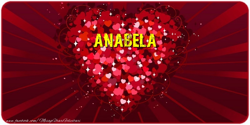 Felicitari de dragoste - Anabela