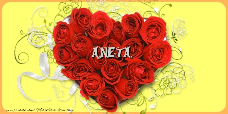Felicitari de dragoste - ❤️❤️❤️ Inimioare & Trandafiri | Aneta