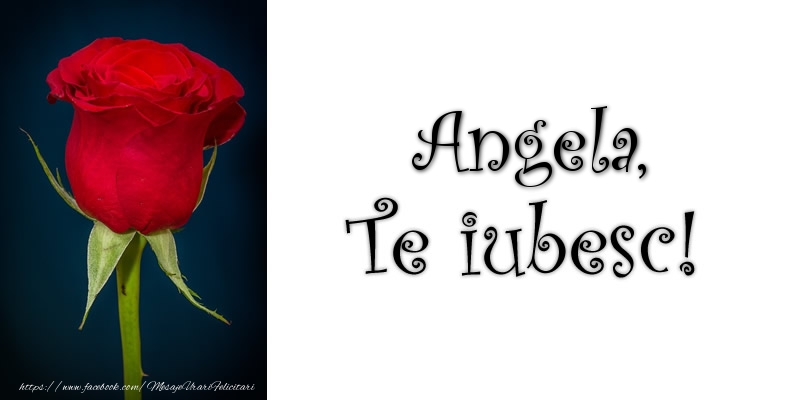 Felicitari de dragoste - Trandafiri | Angela Te iubesc!