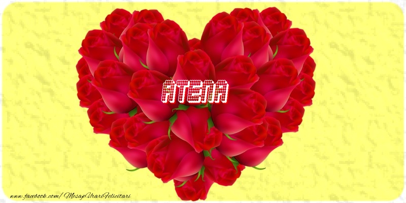 Felicitari de dragoste - ❤️❤️❤️ Flori & Inimioare | Atena