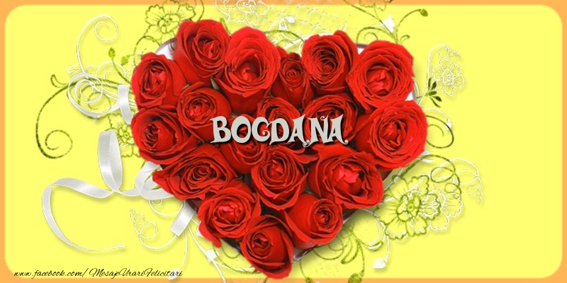 Felicitari de dragoste - ❤️❤️❤️ Inimioare & Trandafiri | Bogdana