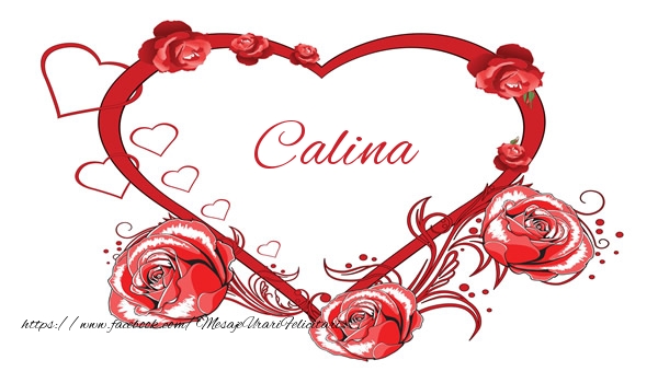 Felicitari de dragoste - Love  Calina