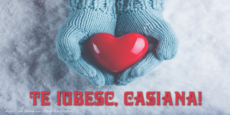 Felicitari de dragoste - TE IUBESC, Casiana!