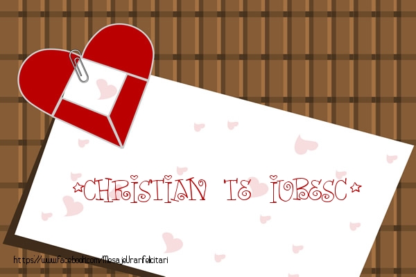 Felicitari de dragoste - ❤️❤️❤️ Inimioare | !Christian Te iubesc!
