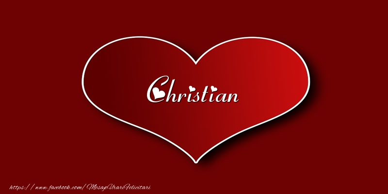 Felicitari de dragoste - Love Christian