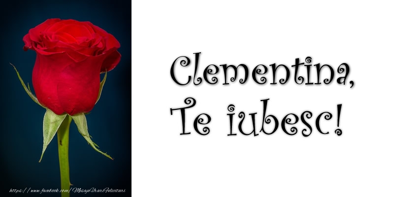 Felicitari de dragoste - Trandafiri | Clementina Te iubesc!