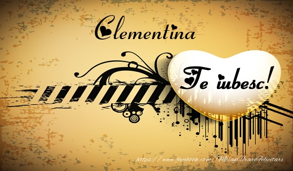 Felicitari de dragoste - ❤️❤️❤️ Inimioare | Clementina Te iubesc