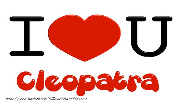 Felicitari de dragoste -  I love you Cleopatra