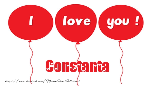  Felicitari de dragoste -  I love you Constanta