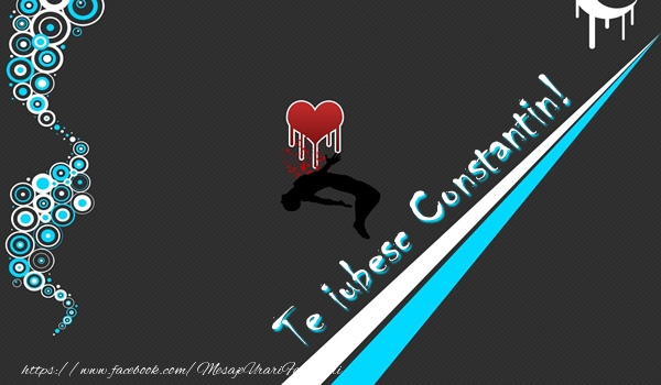 Felicitari de dragoste - ❤️❤️❤️ Inimioare | Te iubesc Constantin!