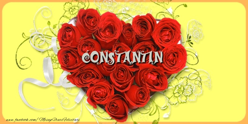 Felicitari de dragoste - ❤️❤️❤️ Inimioare & Trandafiri | Constantin