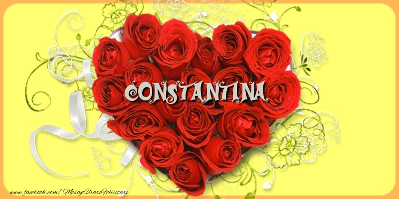 Felicitari de dragoste - ❤️❤️❤️ Inimioare & Trandafiri | Constantina
