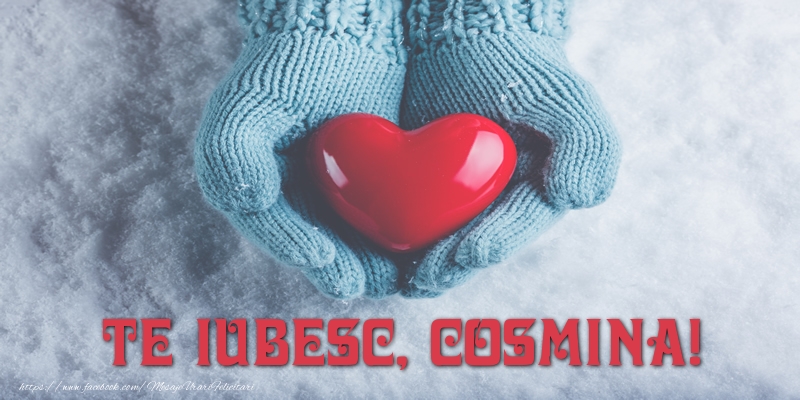 Felicitari de dragoste - TE IUBESC, Cosmina!