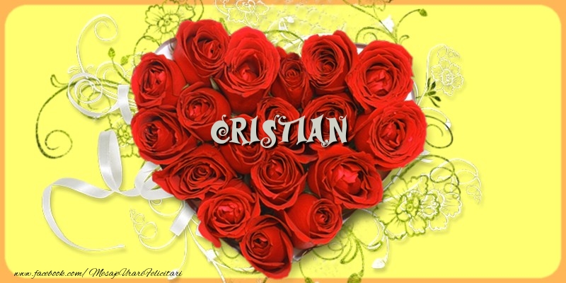 Felicitari de dragoste - Cristian
