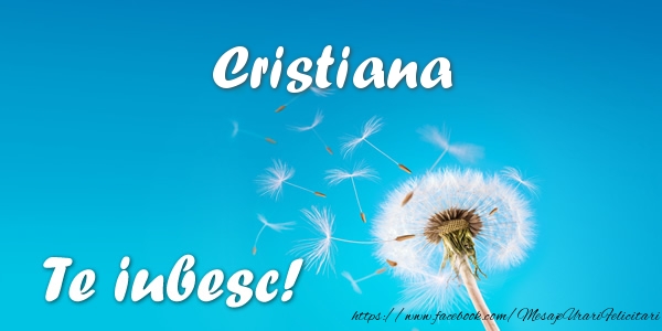 Felicitari de dragoste - Flori | Cristiana Te iubesc!