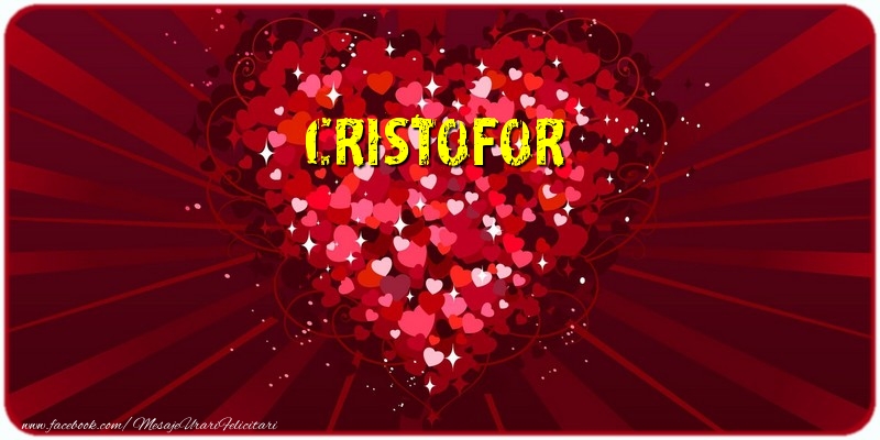 Felicitari de dragoste - ❤️❤️❤️ Inimioare | Cristofor