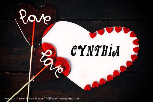 Felicitari de dragoste - I Love You | Love Cynthia