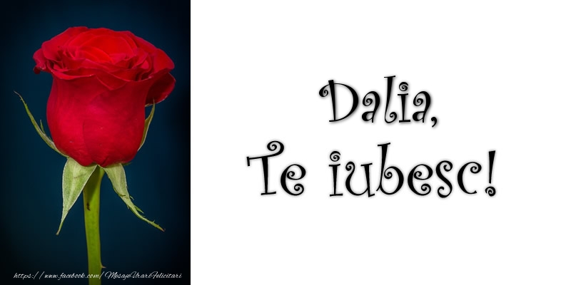 Felicitari de dragoste - Trandafiri | Dalia Te iubesc!