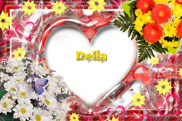 i love you delia Delia