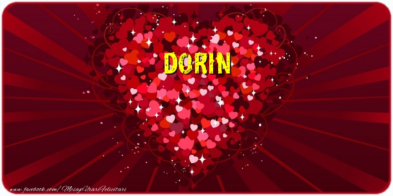 Felicitari de dragoste - Dorin