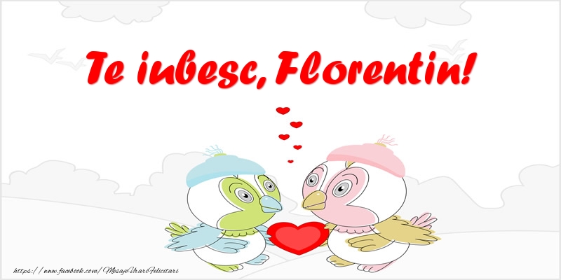 Felicitari de dragoste - Haioase | Te iubesc, Florentin!