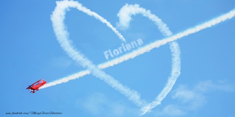 Felicitari de dragoste - Floriana