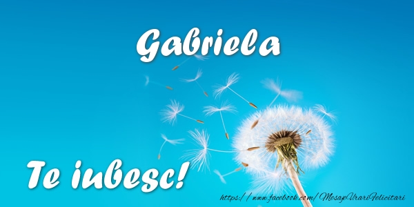 Felicitari de dragoste - Flori | Gabriela Te iubesc!