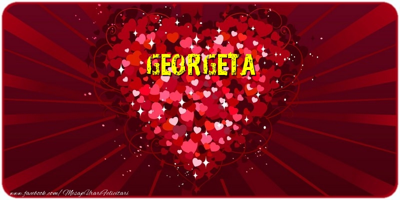 Felicitari de dragoste - ❤️❤️❤️ Inimioare | Georgeta