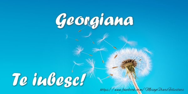 Felicitari de dragoste - Flori | Georgiana Te iubesc!
