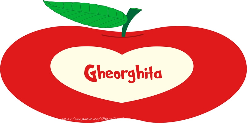 Felicitari de dragoste - O inima pentru Gheorghita
