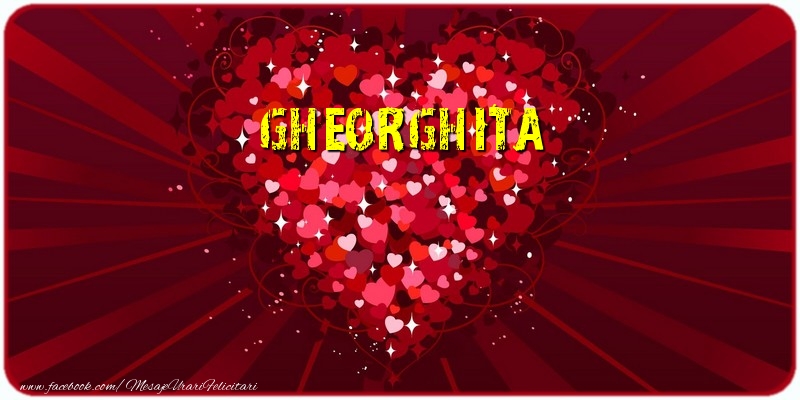 Felicitari de dragoste - Gheorghita