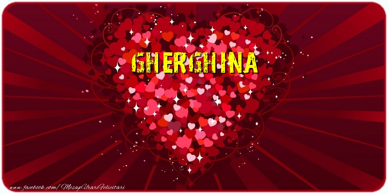 Felicitari de dragoste - Gherghina