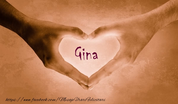 Felicitari de dragoste - Love Gina