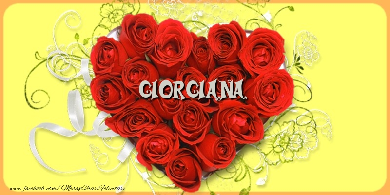 Felicitari de dragoste - ❤️❤️❤️ Inimioare & Trandafiri | Giorgiana