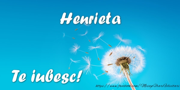 Felicitari de dragoste - Flori | Henrieta Te iubesc!