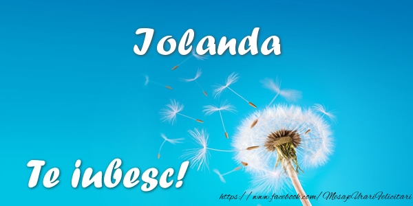 Felicitari de dragoste - Flori | Iolanda Te iubesc!