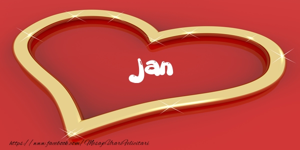 Felicitari de dragoste - Love Jan